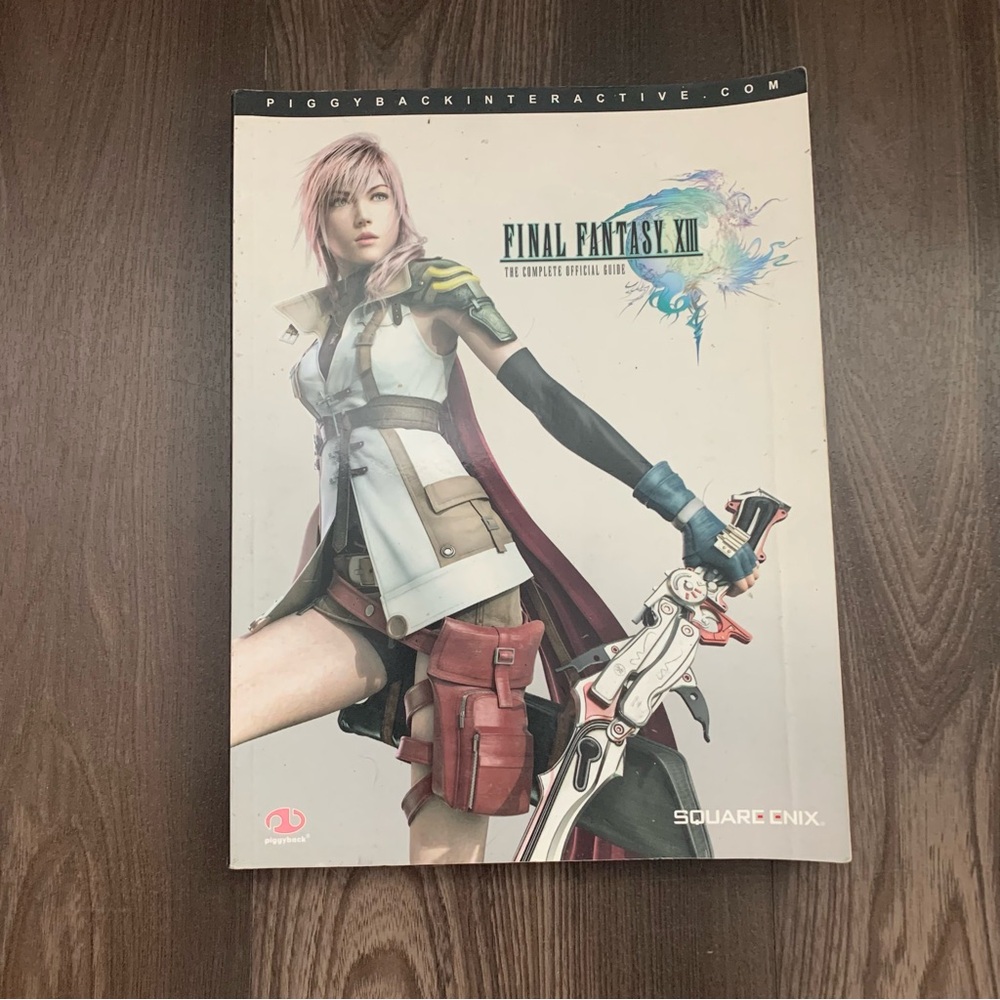 Final Fantasy XIII Video Game Guide Book